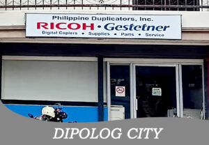 Front view of the Dipolog City branch of Philippine Duplicators, Inc., a reputable provider of photocopiers and office equipment.